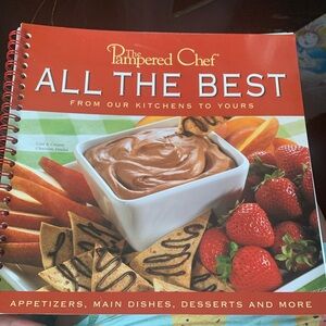 The Pampered Chef Vibrant Red Cookbook - All the Best